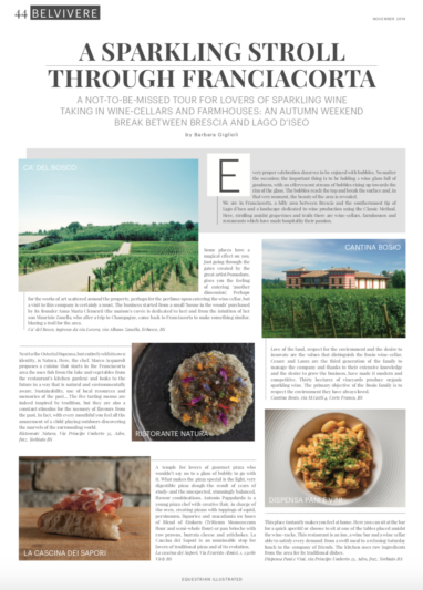 equestrian illustrated 2019 Dispensa franciacorta